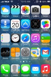 Новенькое в iOS 7